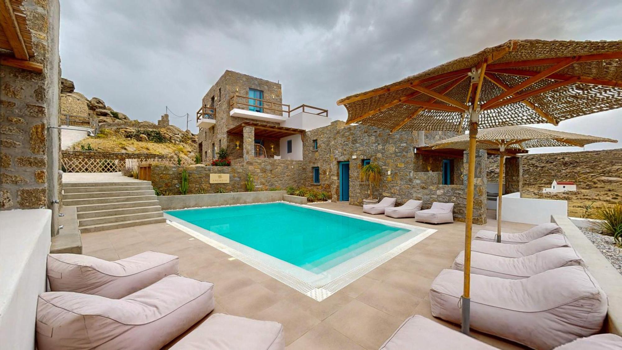 Anemela Villas & Suites Mykonos Agrári Kültér fotó
